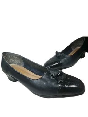 Tassle Pump California Magdesians Blk Women Sz:10 USA VTG Barbie Y2k Boho[5E